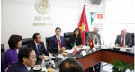 Visita al Senado de la República del Hon. Sr. Do Ba Ty, vicepresidente de la Asamblea Nacional y General de ejército de la República Socialista de Vietnam.