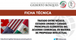 Ficha Técnica Nº3. Tratado entre México, Estados Unidos y Canadá: principales elementos del acuerdo comercial en materia de propiedad intelectual 