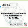 Reunión de Presidentes de Parlamentos de MICTA