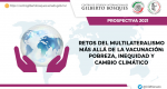 Prospectiva 2021. Retos de multilateralismo más allá de la vacunación: pobreza, inequidad y cambio climático