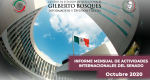 Informe Mensual de la Actividad Internacional del Senado-Octubre 2020