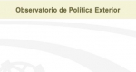 Observatorio de Política Exterior No. 38. Reporte Junio 2018