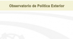 Observatorio de Política Exterior No. 37. Reporte Mayo 2018