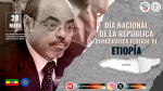 28 de mayo - Día Nacional de la República Democrática Federal de Etiopía