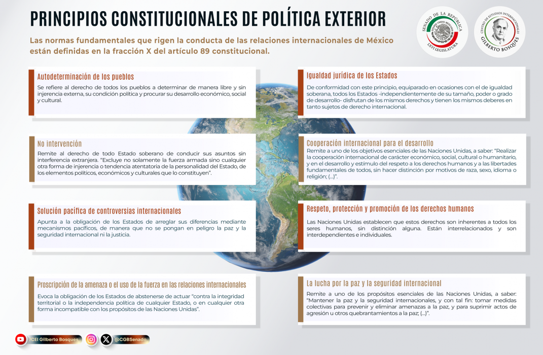 Principios Constitucionales de Política Exterior